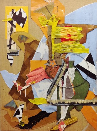 'Roughryder' (The Mile End). 2013. 120cmX100cm. Mixed media.