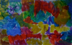 Sarah's Tears, 2016, oil on canvas, 76x122cm.