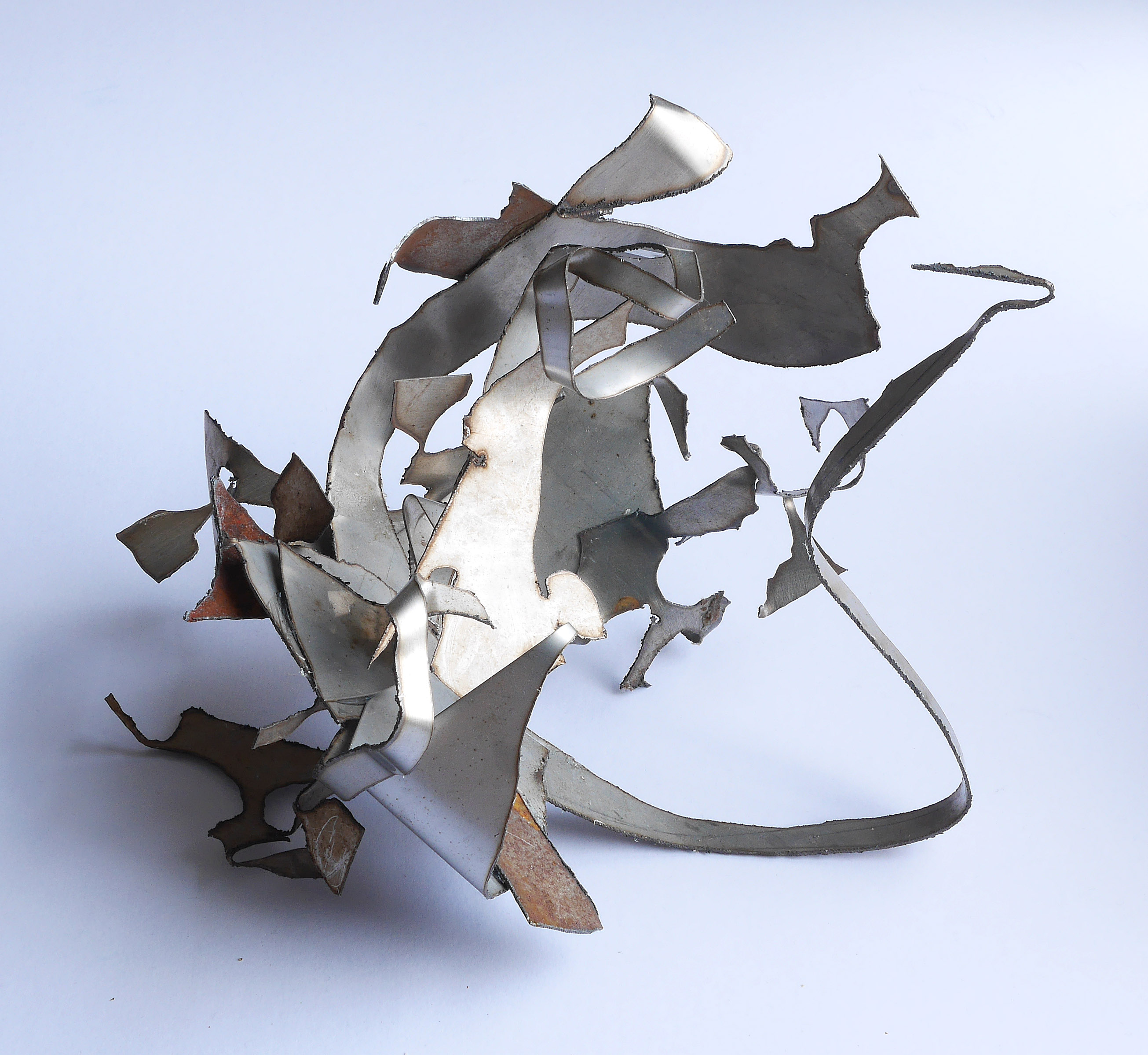 Construction No 2 (view 1 H20cm mild steel)