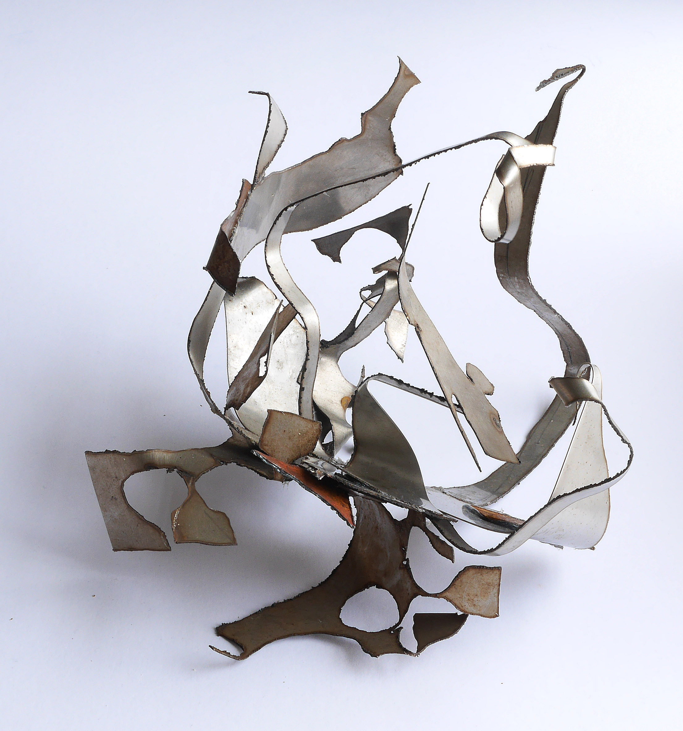 Construction No 2 (view 4 H20cm mild steel)